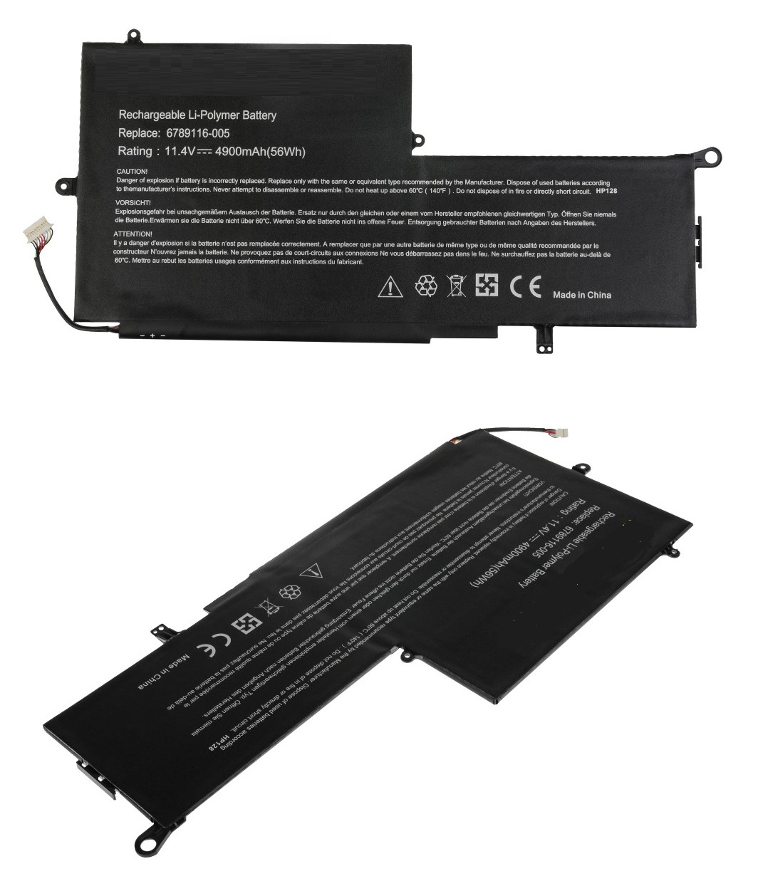 HP Spectre x360 13-000ns L2W20ea Laptop Battery